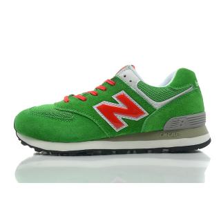 Chaussure New Balance Running 574 Homme en Vert Pas Cher